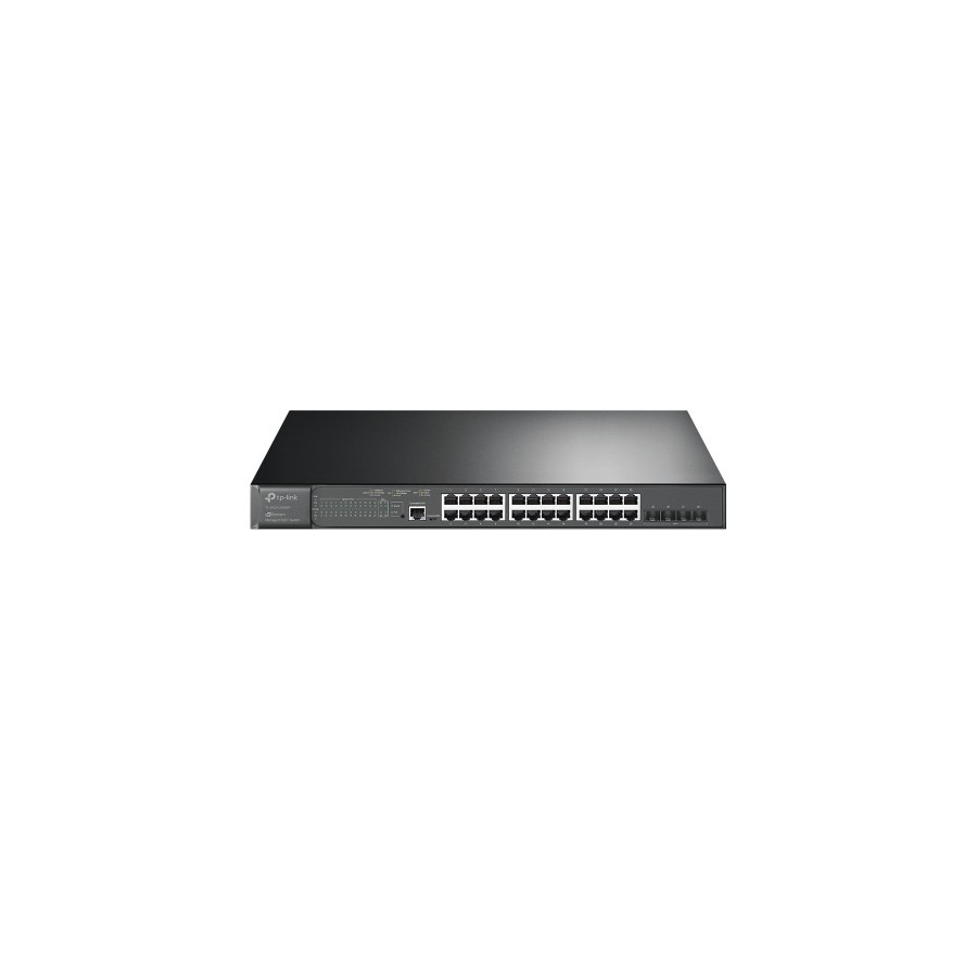 9351-TP-LINK TL-SG3428XMP switch Gestionado L2+ Gigabit Ethernet (10/100/1000) Energia sobre Ethernet (PoE) Negro