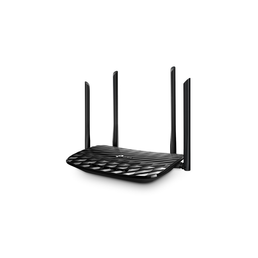 9372-TP-LINK Archer C6 router inalambrico Ethernet rapido Doble banda (2,4 GHz / 5 GHz) Blanco