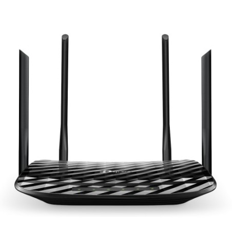 9373-TP-LINK Archer C6 router inalambrico Ethernet rapido Doble banda (2,4 GHz / 5 GHz) Blanco
