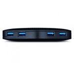 94-TP-LINK UH400 hub de interfaz USB 3.2 Gen 1 (3.1 Gen 1) Type-A 5000 Mbit/s Negro