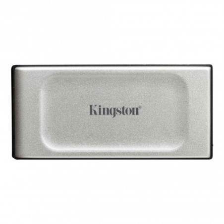9427-Kingston Technology XS2000 2000 GB Negro, Plata