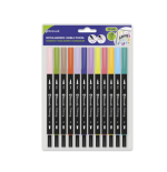 9503-Bismark 330114 rotulador Fino/Extragrueso Azul, Marron, Cian, Verde, Limon (color), Mauve, Naranja, Rosa, Purpura,