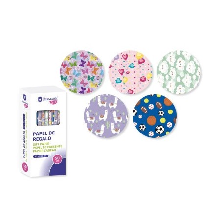 9506-Bismark 329855 papel de regalo