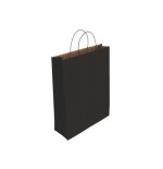 9520-Bismark 329842 bolsa de papel Negro