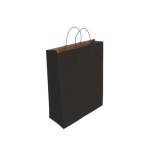 9521-Bismark 329843 bolsa de papel Negro