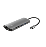 9584-Trust Dalyx tarjeta y adaptador de interfaz Interno HDMI, RJ-45, USB 3.2 Gen 1 (3.1 Gen 1)