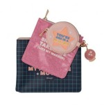 9663-SET DE 3 NECESERES - LIFE HAPPENS. SHOPPING HELPS. MR.WONDERFUL WOA11281EM