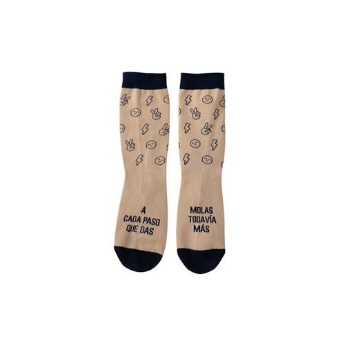 9665-CALCETINES TALLA UNICA -A CADA PASO QUE DAS, MOLAS TODAVIA MAS MR.WONDERFUL WOA11124ES