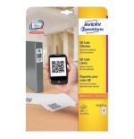 9713-Avery L7121-25 etiqueta autoadhesiva Plaza Permanente Blanco 500 pieza(s)