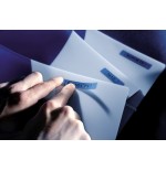 975-CINTA ROTULADORA D1 19MMX7M NEGRO/AZUL DYMO S0720860