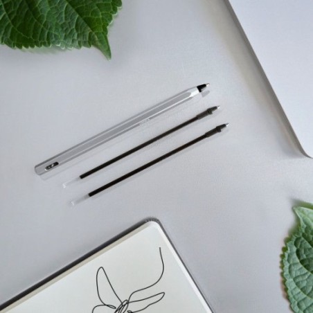 9781-BOLIGRAFO RENEW CUERPO METAL TINTA AZUL BIC 997202