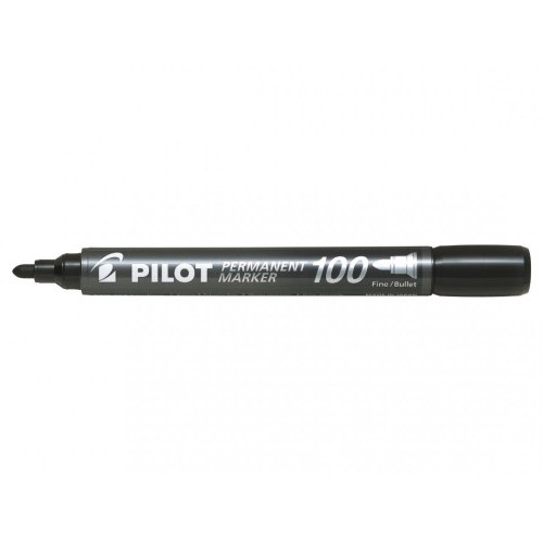 9784-MARCADOR PERMANENTE PUNTA CONICA SCA-100 NEGRO PILOT SCA-100-B