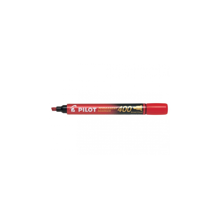 9789-MARCADOR PERMANENTE PUNTA BISELADA SCA-400 ROJO PILOT SCA-400-R