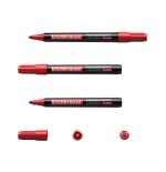 9797-MARCADOR PERMANENTE P-200 ROJO ERICH KRAUSE 4779
