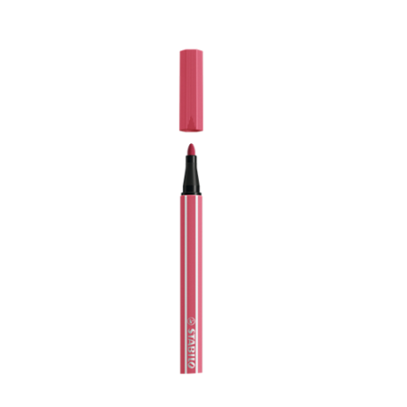 9829-ROTULADOR PUNTA FIBRA MEDIA 1MM. PEN 68 ROJO FRESA STABILO 68/49