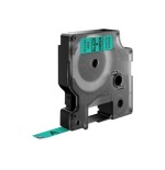 985-CINTA ROTULADORA D1 9MMX7M NEGRO/VERDE DYMO S0720740