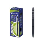 9857-BOLIGRAFO BORRABLE C/CLIP NEGRO BISMARK 330216