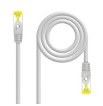9868-Nanocable Cable de red latiguillo RJ45 LSZH CAT.6A SFTP AWG26, Gris, 1.5 m