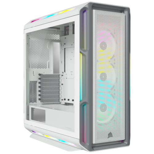 9881-Corsair iCUE 5000T RGB Midi Tower Blanco