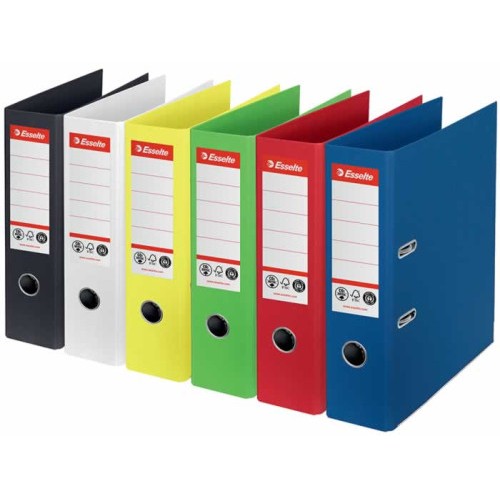 9895-ARCHIVADOR CO2 NEUTRAL No1 A4 LOMO 75MM ROJO VIVIDA ESSELTE 627568