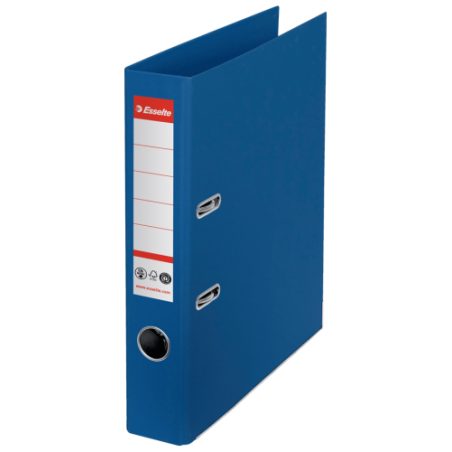 9897-ARCHIVADOR CO2 NEUTRAL No1 A4 LOMO 50MM AZUL VIVIDA ESSELTE 627572