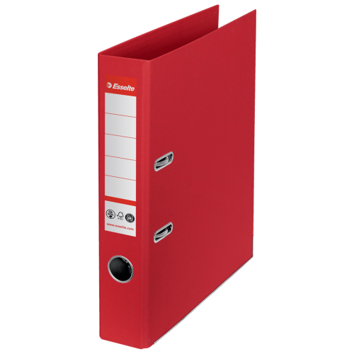 9903-ARCHIVADOR CO2 NEUTRAL No1 A4 LOMO 50MM ROJO VIVIDA ESSELTE 627575