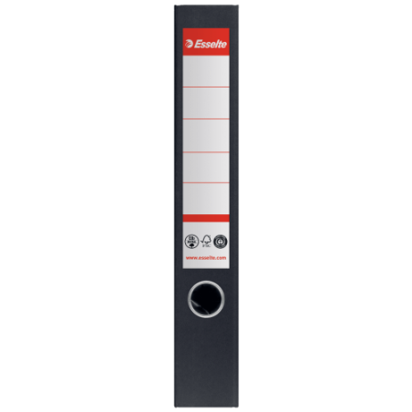 9906-ARCHIVADOR CO2 NEUTRAL No1 A4 LOMO 50MM NEGRO ESSELTE 627576