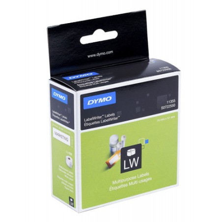 991-ROLLO ETIQUETAS LABELWRITER 19X51BL BLANCO DYMO S0722550