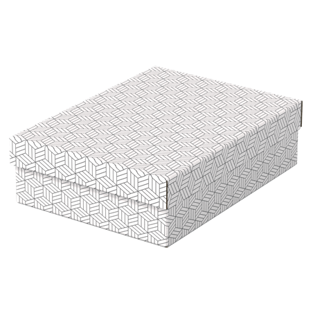 9911-PACK 3 CAJAS BLANCAS 360X265X100MM ESSELTE 628284