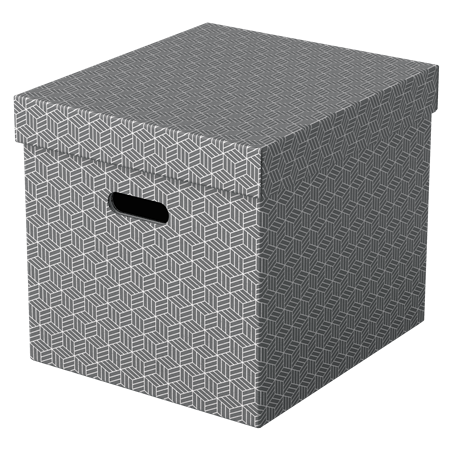 9921-PACK 3 CAJAS GRISES 365X320X315MM ESSELTE 628289