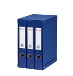 9925-MODULO COMPACTO AZUL INDEFORMABLE 3 CARPETAS 2 ANILLAS 40MM PARDO 924303