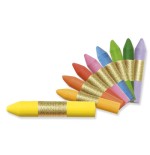 9943-ESTUCHE 10 CERAS MANLEY (COLORES FLUOR+PASTEL) ALPINO MNC00044