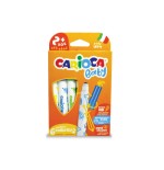 9946-CAJA 6 ROTULADORES VALOROUS MARKER CARIOCA BABY 42813